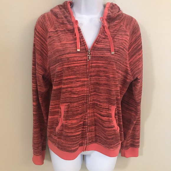 Juicy Couture Velour Hooded Jacket Size L - Picture 5 of 8